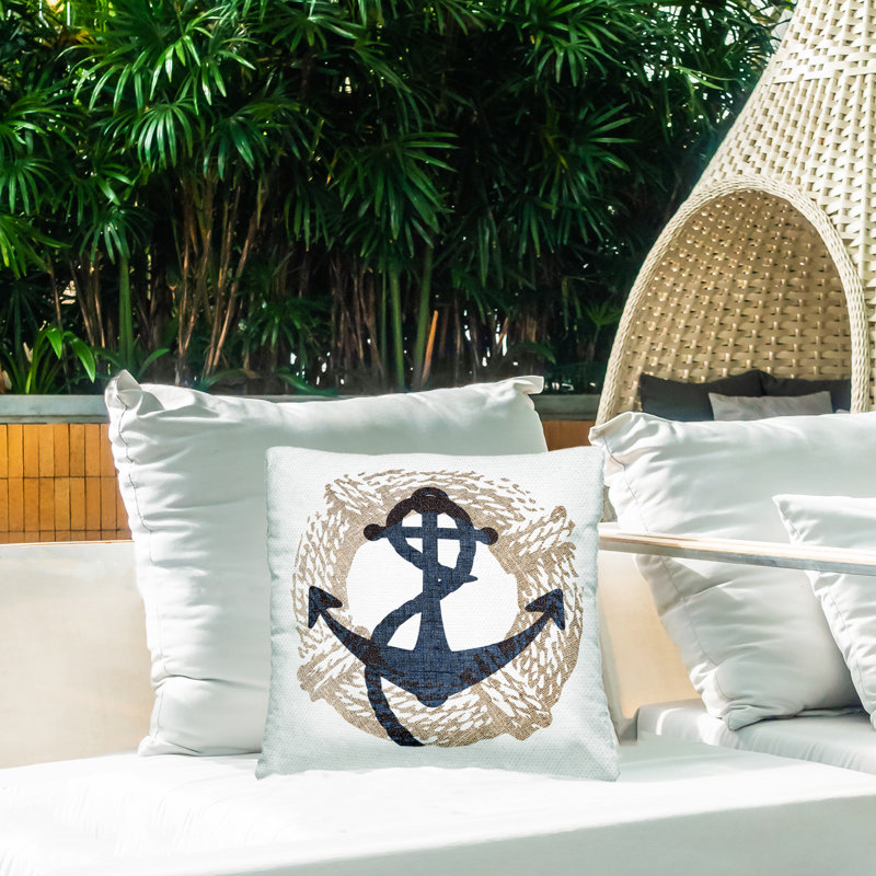 Coussin extérieur Anchor & Round