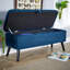 Ahkeem Velvet Upholstered Storage Bench-181688696
