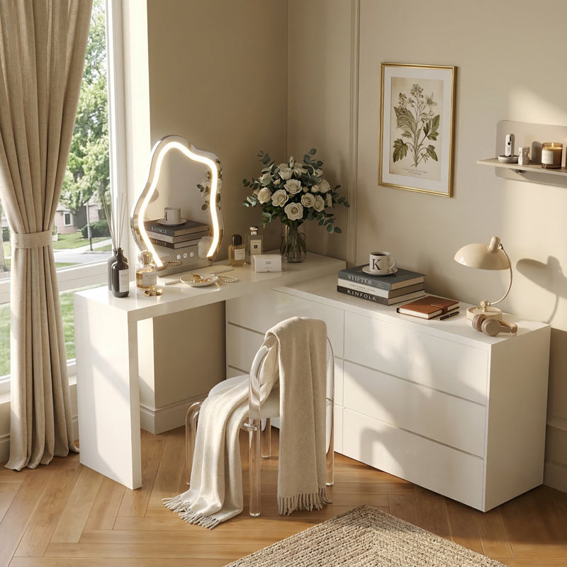 220cm W 6 - Drawer Chest of Drawers