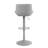 Lochie Swivel Adjustable Height Bar Stools Faux Leather Modern Barstools Upholstered Counter Stools-1433750544