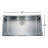 32'' L Single Bowl Stainless Steel Kitchen Sink