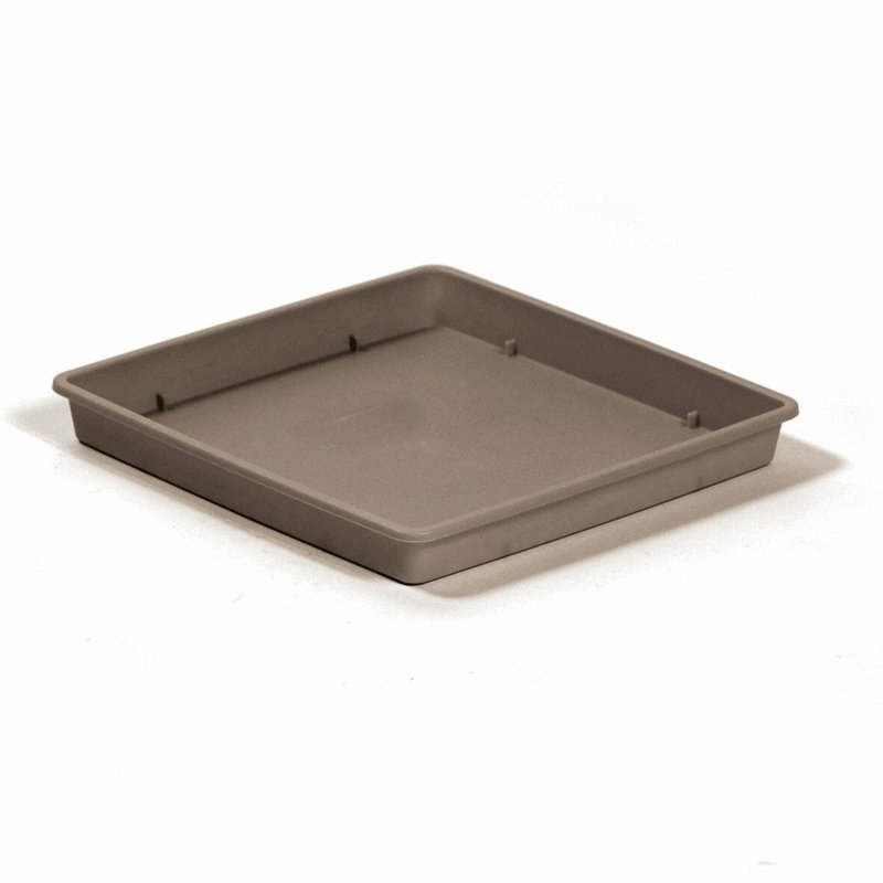 Soucoupe, H 1 po x l 12 po x P 12 po, Taupe