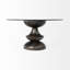 Dorothea Round Glass Dining Table