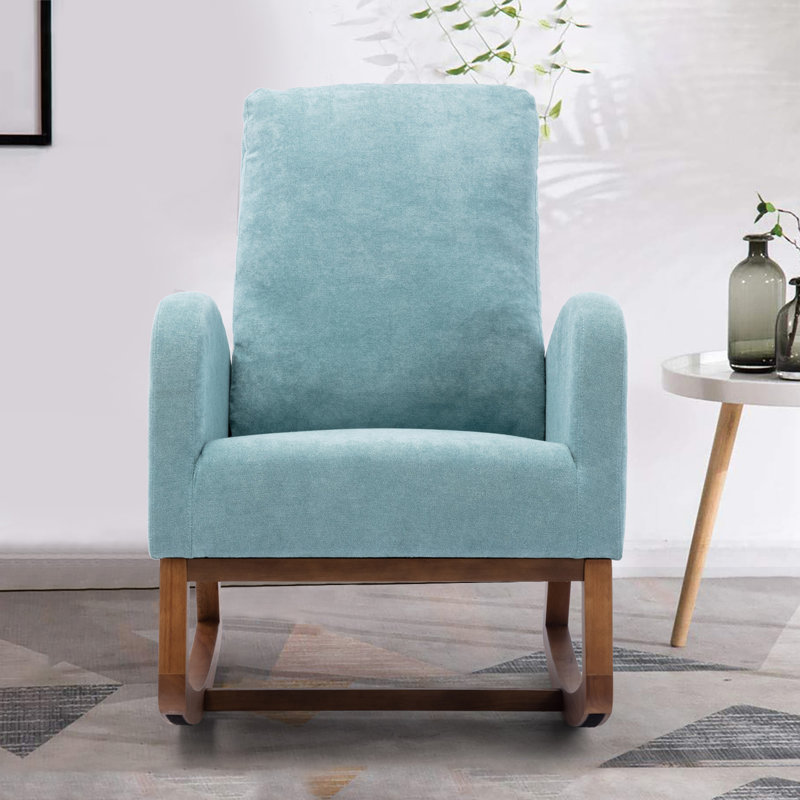 Chaise berçante Carriana, Bleu