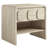 Toscana 1-Drawer Nightstand In Travertine