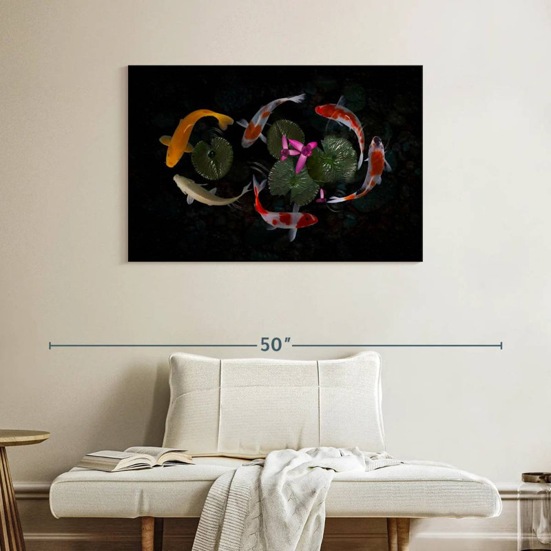 Brampt Koi Fish Pond, 26" H x 39" W