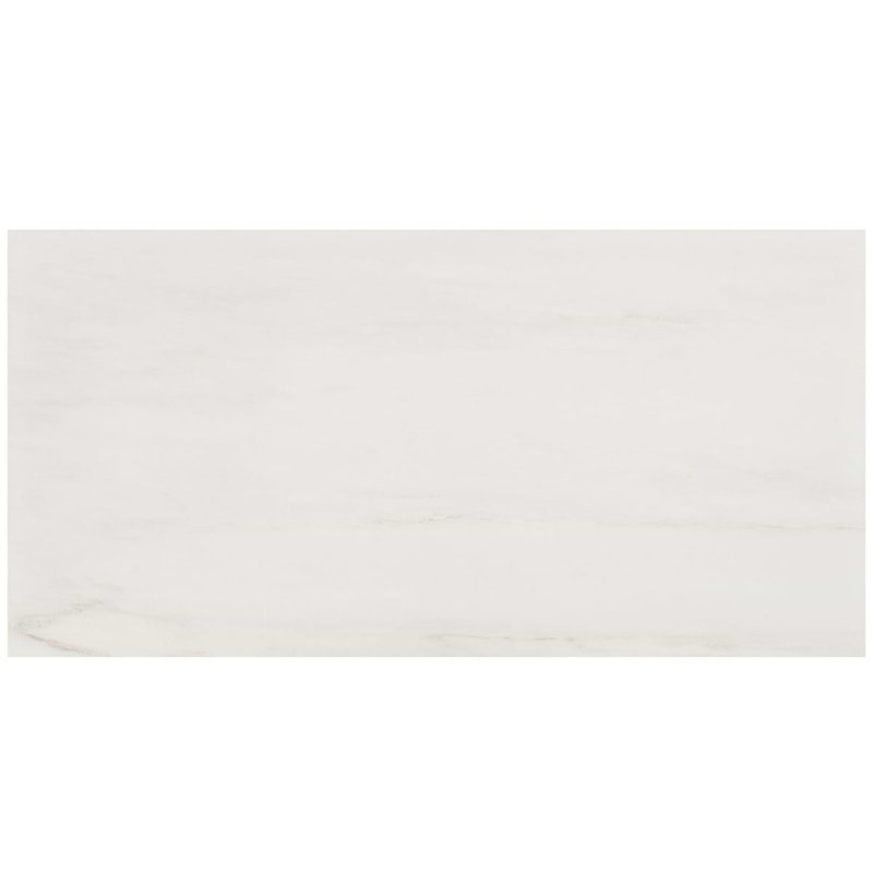Dreamstone 12X24 Polished Porcelain Tile, Dolomite Snow Polished