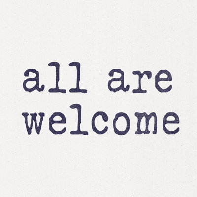All Welcome - Wrapped Canvas Print