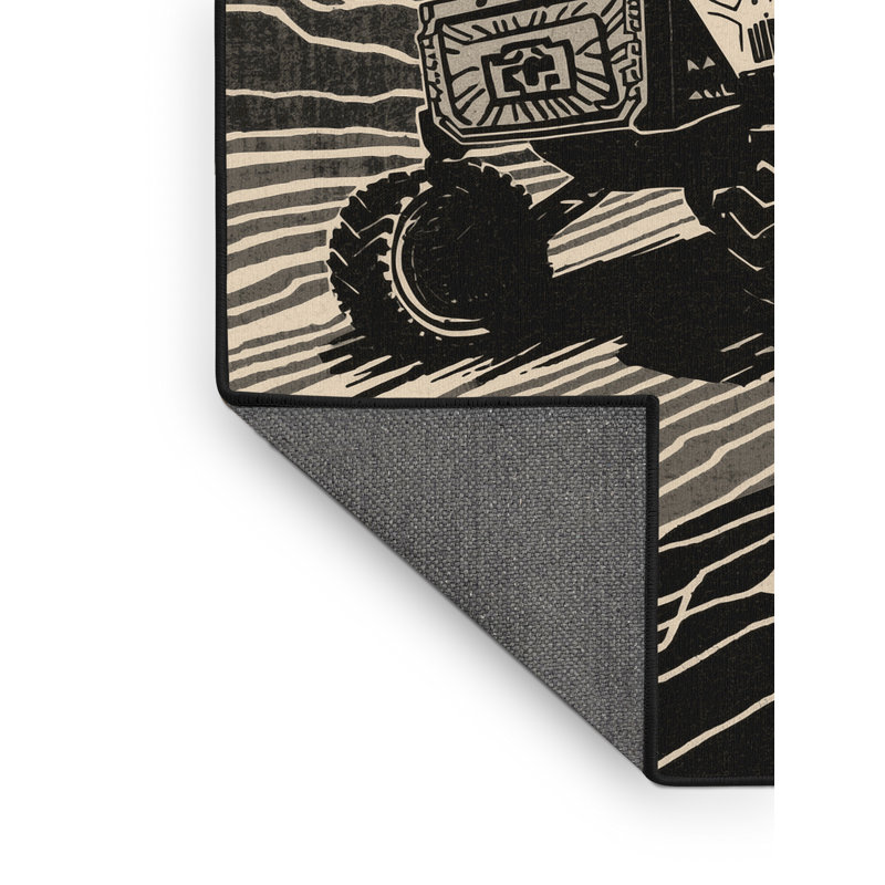 Tapis moelleux moelleux pour véhicules et transport Exploration Rover, 5 x 7