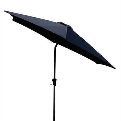 Parasol de patio extérieur - structure en aluminium, base de 42 livres, résistance, rouille, option transportable, aluminium robuste, abat-jour polyvalent