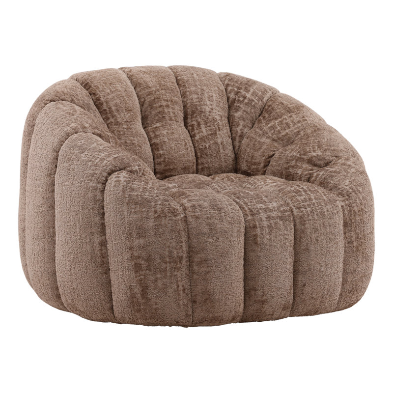 Rume Swivel Chair, Brown