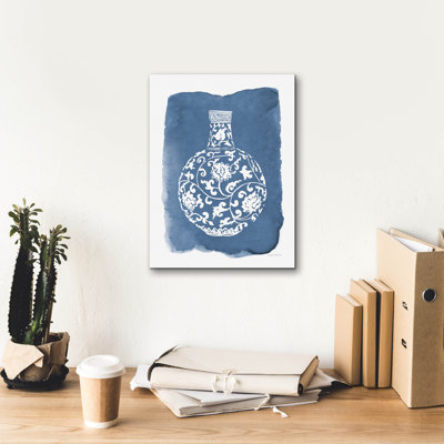 Winston Porter 'Chinese Vase 1 V2' by Mercedes Lopez Charro Canvas Wall Art