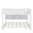 Queen Over Queen Bunk Bed With Built-In Storage Cabinets,Charging Station,Ladder And Safety Guardrails-1378776265