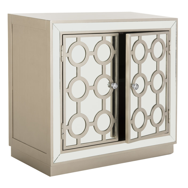 Glacaeu Accent Cabinet, Champagne