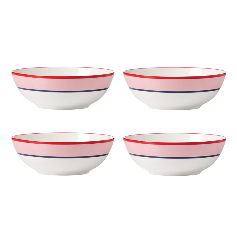 Porcelain Cereal Bowl, Pink
