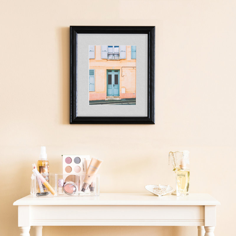 Cadre pour photo 20 po x 20 po blanc mat, Chandelier