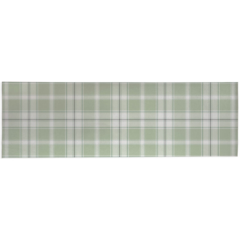 Billy Tartan Non-Slip Outdoor Rug, Runner 2'6'' x 8'