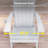 Weather Resistant HDPE Folding Adirondack Chair with Cup Holder, Easy Assemble Outdoor Adirondack Chair for Patio, Yard and Pool-1926358226
