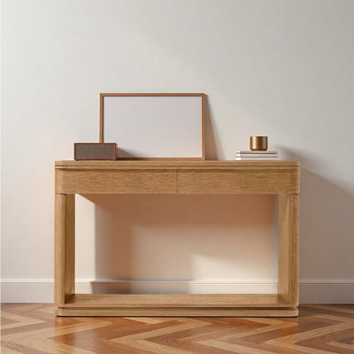 Console en bois massif de style moderne