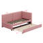 Upholstered Daybed With Trundle-1934720828