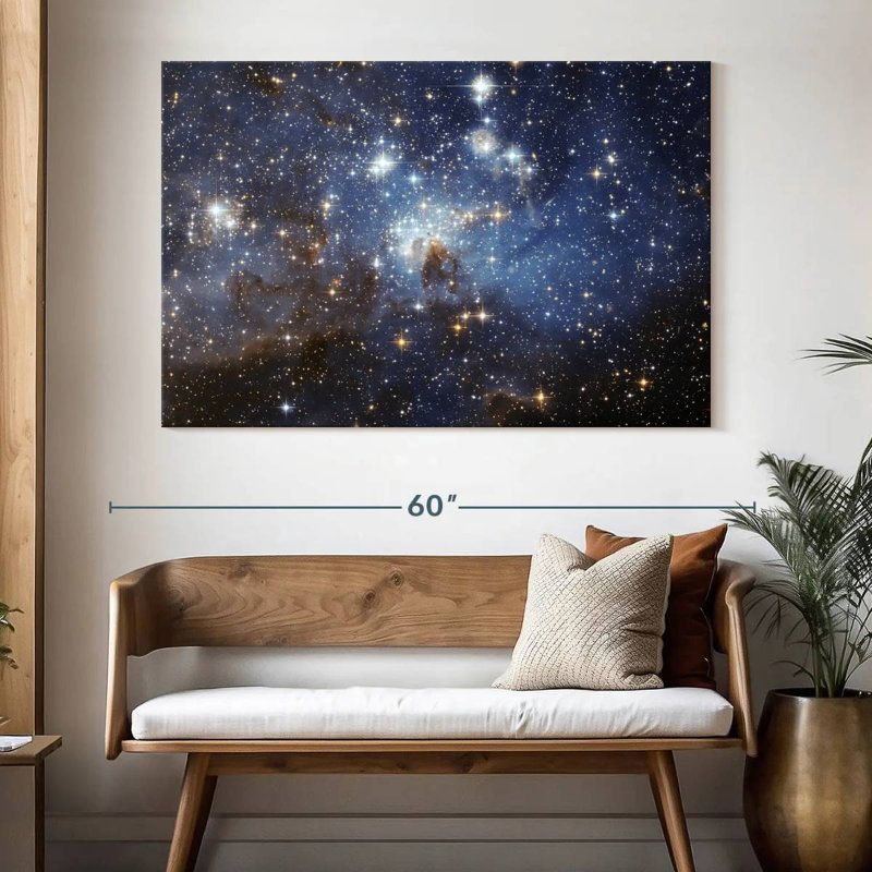 Oberle The Star Platoon, 34" H x 51" W