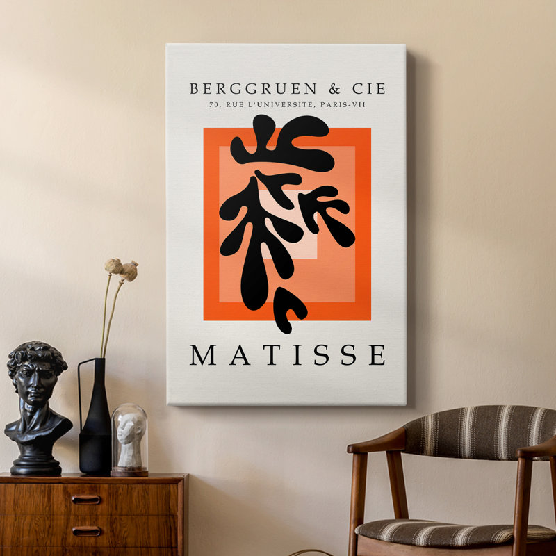 Matisse CII, reproduction encadrée - galerie Cavas sur mesure, H 12 po x l 8 po