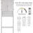 Arrol Freestanding Over The Toilet Storage-169205919