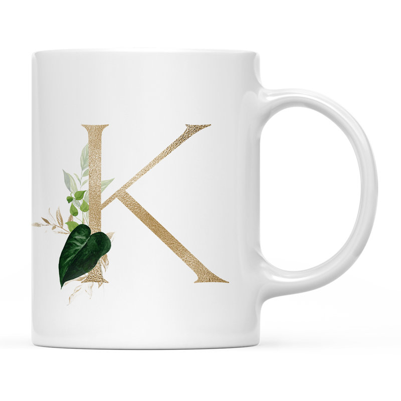 Grande tasse à café exotique, K