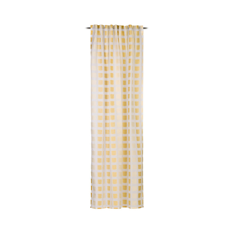Harrodsburg Semi Sheer Curtain, Yellow