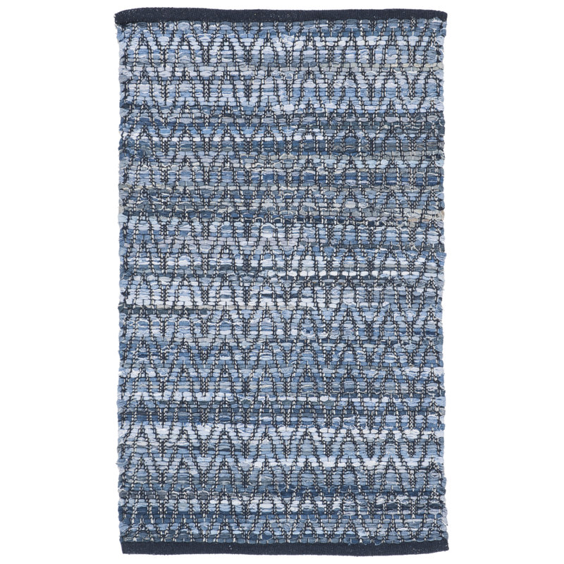 Montauk Hand Woven Performance Striped Rug, Rectangle 3' x 5'