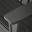 Banc pliant en poly 49 po Adirondack-566337885
