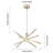 4-light Dimmable Led Modern Liner Chandelier-1926179825