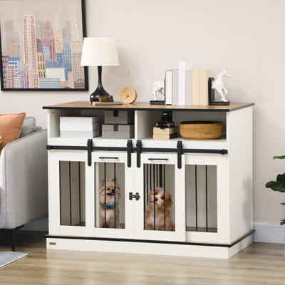 Furniture Style Crate with 2 Doors
