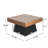 Square Coffee Table with sturdy base