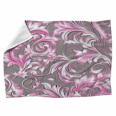 Machine Printed Throw Blanket