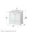 Deborah 36'' Single Bathroom Vanity with Marble Top-80205292-98262645