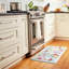  Tapis de cuisine multicolore, tisane, l 18 po x L 30 po, 1 pièce
