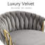 Swivel Upholstered and Velvet Bar Stool-515143440