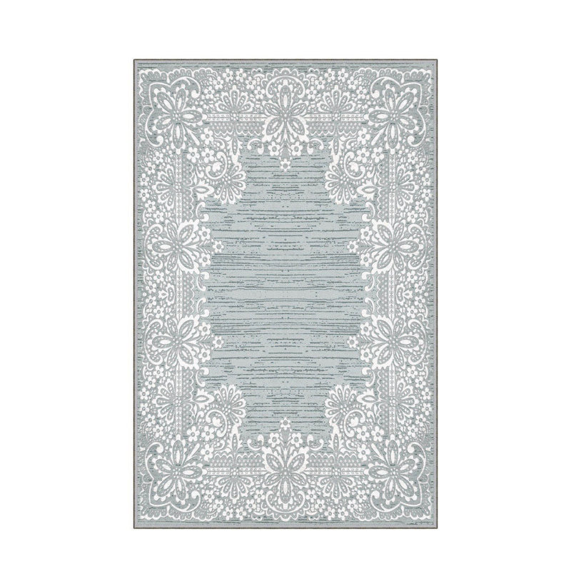 Antibacterial Hall Carpet, 39.4 x 59.1 inches | 100% Polyester, 0.4 in Pile Height, Non-Slip PVC Felt Dot Underside | Machine Washable, 3D Digital Printing, Durable & Stylish for Modern Home Décor