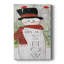 Bonhomme de neige «Let It Snow» - galerie enveloppée Cavas-1950367686