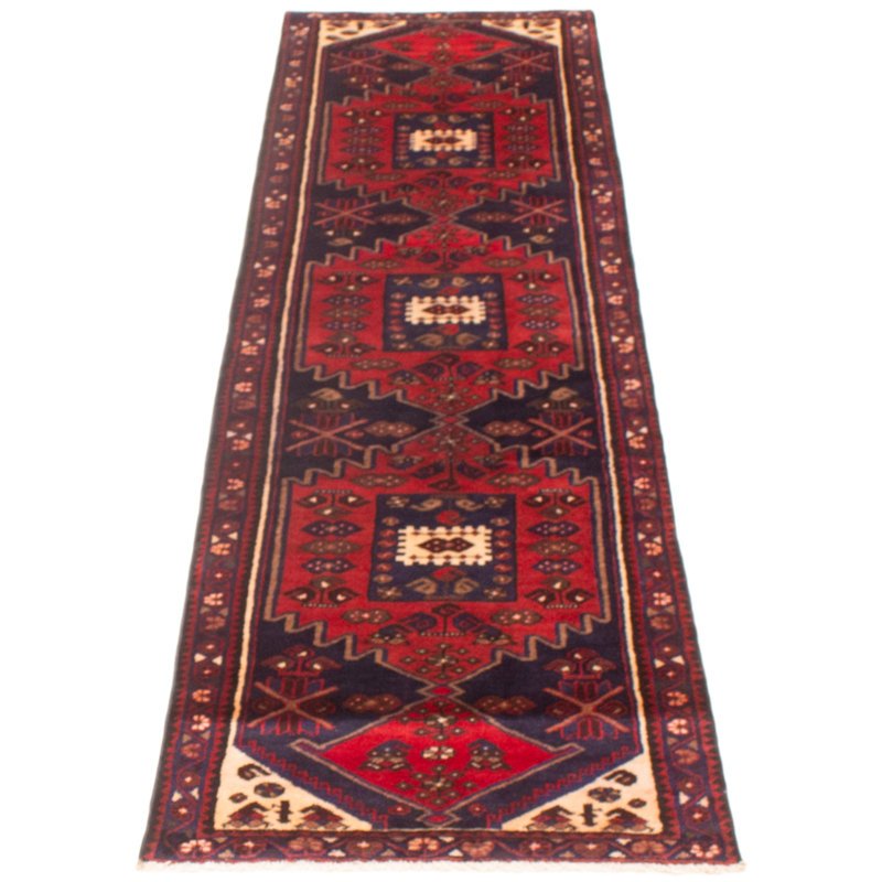 Tapis de couloir unique en laine 2 pi 9 po x 9 pi 10 po Yaneth