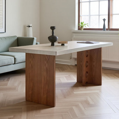 French-style Simple Rectangular Dining Table