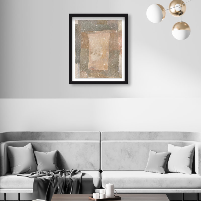 Rugged Roots Shadowbox Abstract Print by Oliver Gal, Black Frame, 16 x 20, 21.5"H x 17.5"W, Black Frame
