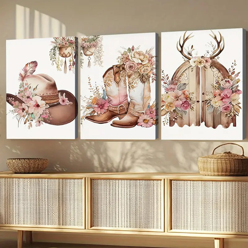 3 Piece Wrapped Canvas Print