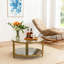 Table basse en verre avec rangement