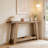 Narrow Sofa Table,Twotier Console Table,Wooden Entryway Table