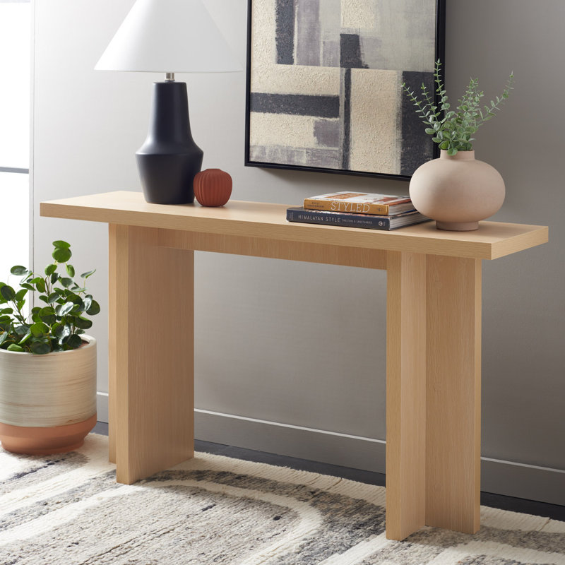 Console Blakleigh, H 30 po x l 52 po x P 14 po, Naturel
