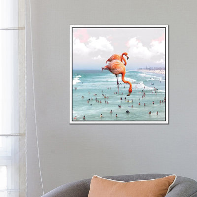Beaching Around - Print on Canvas