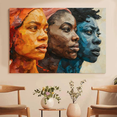 Impression sur toile encadrée 1Pc