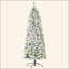 Sapin de Noël artificiel enneigé 6 pi avec des branches réalistes, 250 lumières DEL et 462 pointes